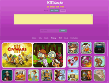 Tablet Screenshot of kizi3game.net